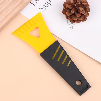 Mini Plastic Ice Scraper - Car Windshield Frost Removal Tool
