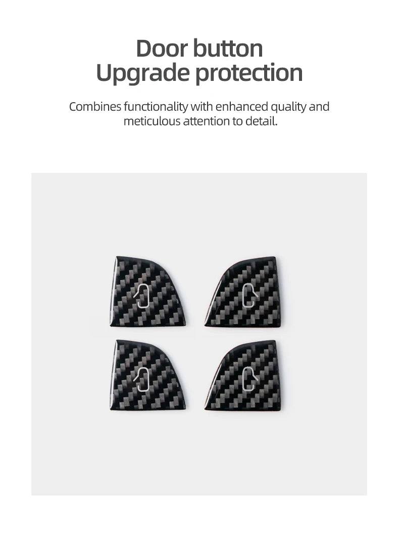 Tesla Model Y Juniper Model 3 Highland Carbon Door Switch Trim