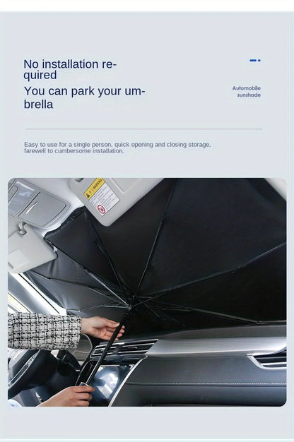Car Windshield Sunshade - Premium UV Protection Sun Visor