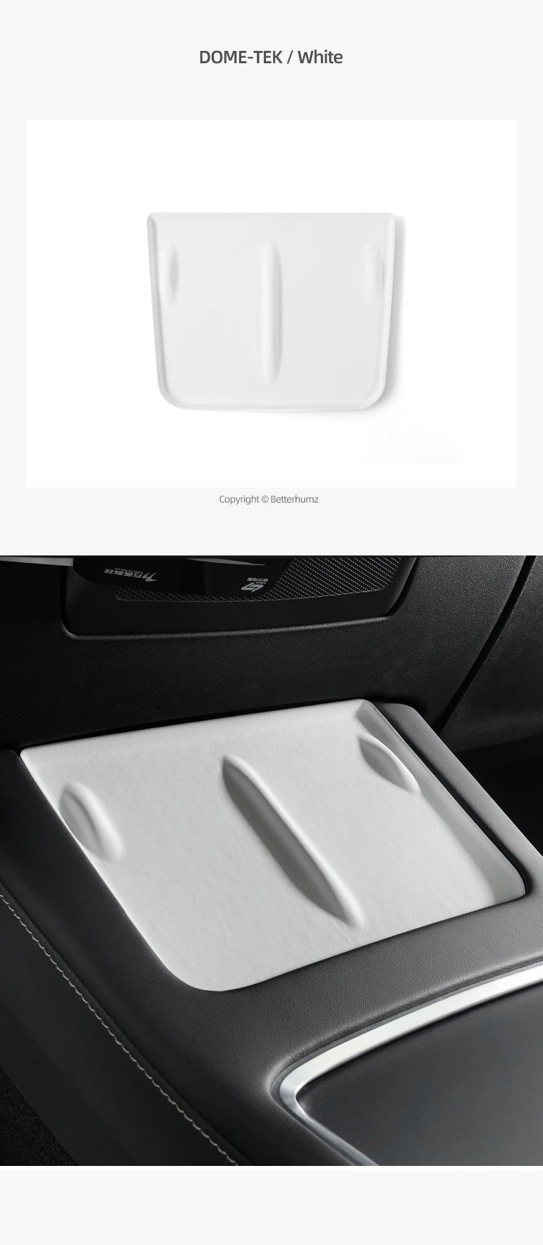 Tesla Model Y Model 3 Carbon Console - Wireless Charging Pad