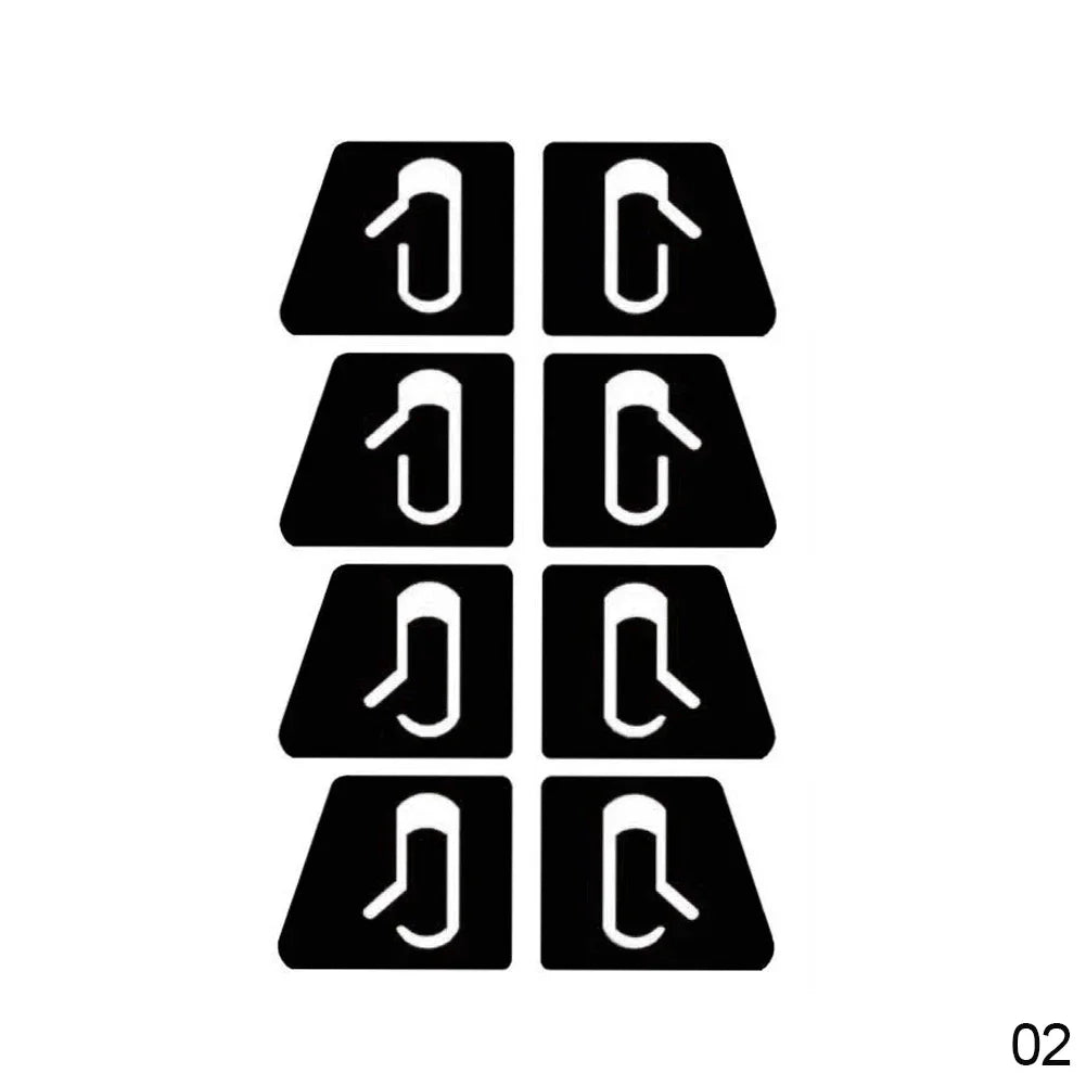 Tesla Model 3 Luminous Door Button Stickers - 8pcs Set