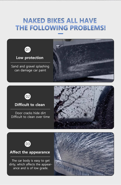 NovaAcc Tesla Mud Flaps - Model Y 2017-2024 & Model 3 Highland