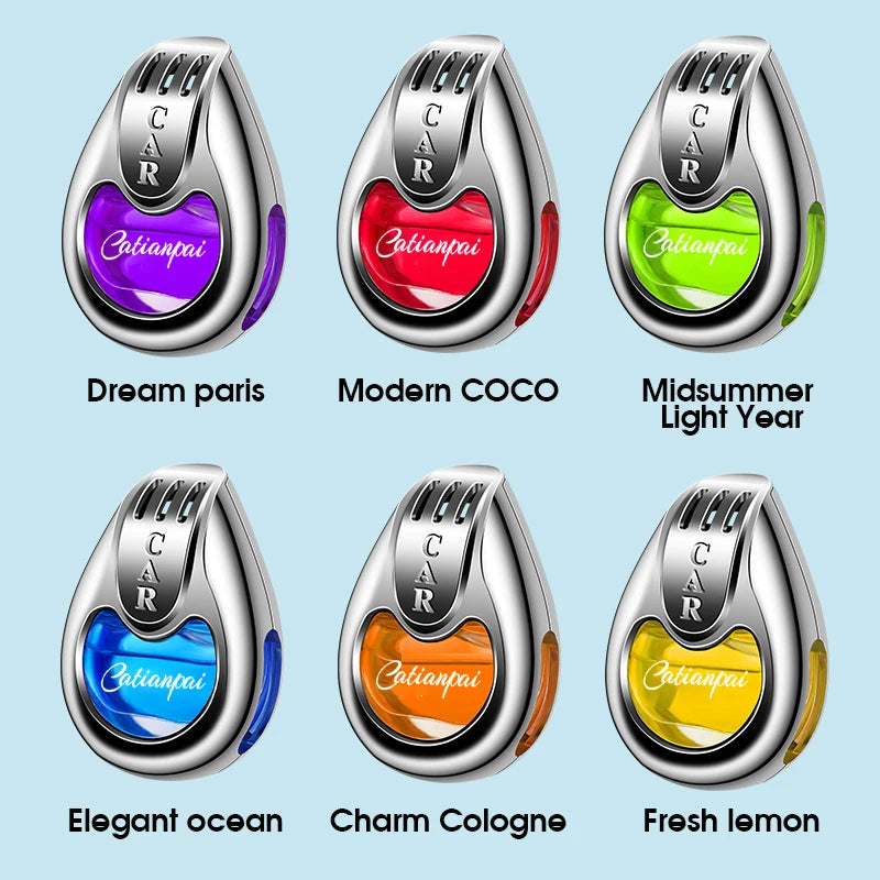 Car Air Freshener Vent Diffuser - Long-lasting Aromatherapy Pendant