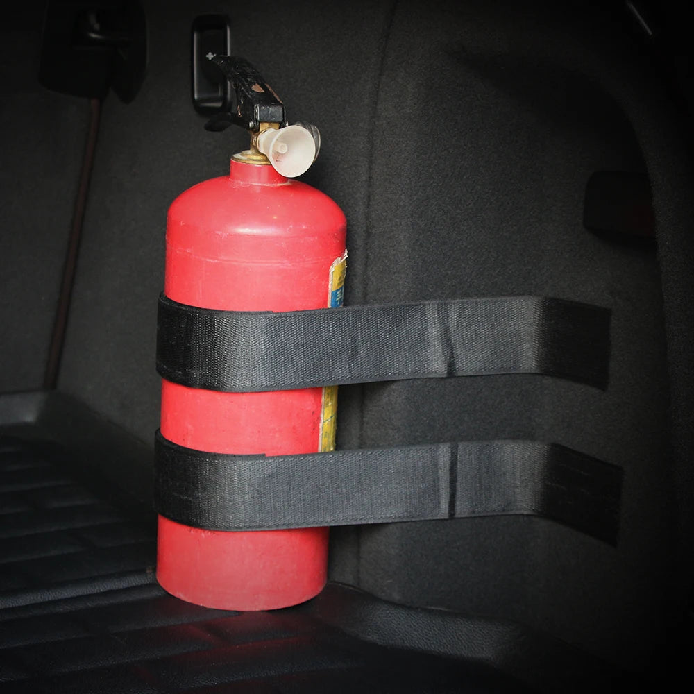 Mercedes-Benz Fire Extinguisher Strap Set - 4 Pieces Car Safety Kit