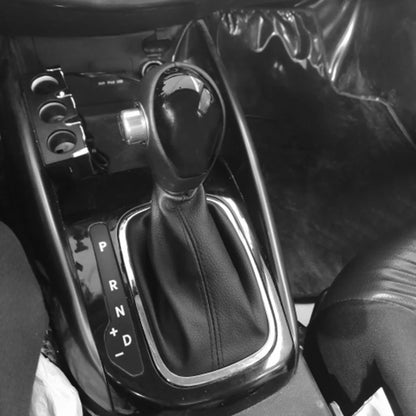 KIA Forte Koup Leather Gear Shift Knob Boot Cover - 2009-2013 OEM