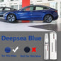 Tesla Paint Touch Up Pen Set - Pearl White & Deep Sea Blue Wheel Repair Kit
