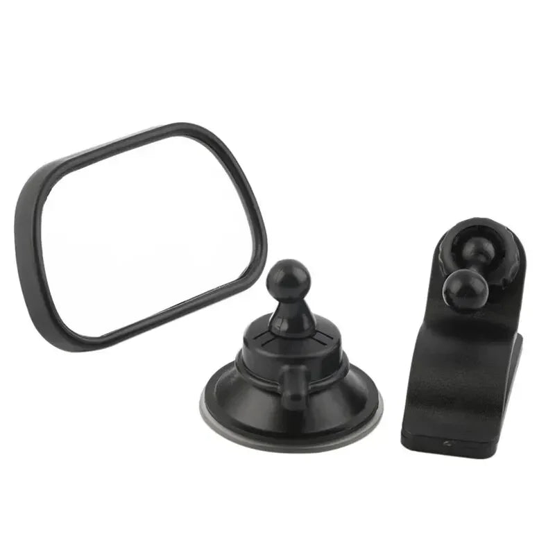 Baby Car Mirror - Adjustable Rear Seat Child Monitor C sucker clip