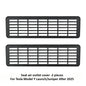Tesla Model Y Juniper 2025+ Rear Air Conditioning Outlet Mesh Net - Under Seat AC Protection Cover