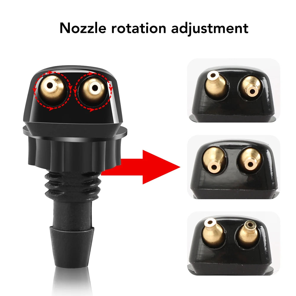 BMW Windshield Washer Nozzles - Front Windscreen Water Jets (2 Pack)