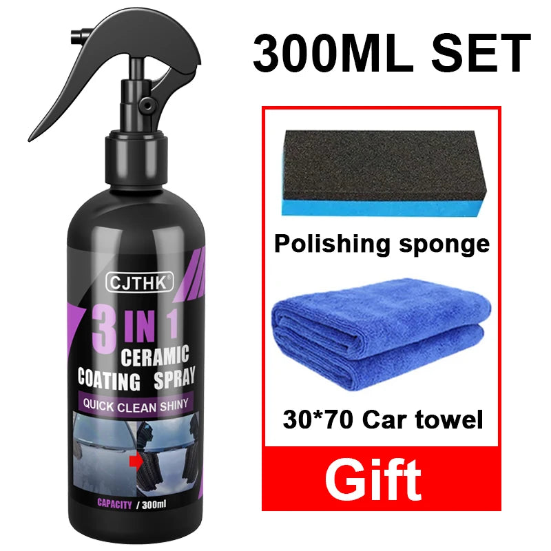 Car Ceramic Nano Coating - Hydrophobic Anti-Scratch Protection 100ML