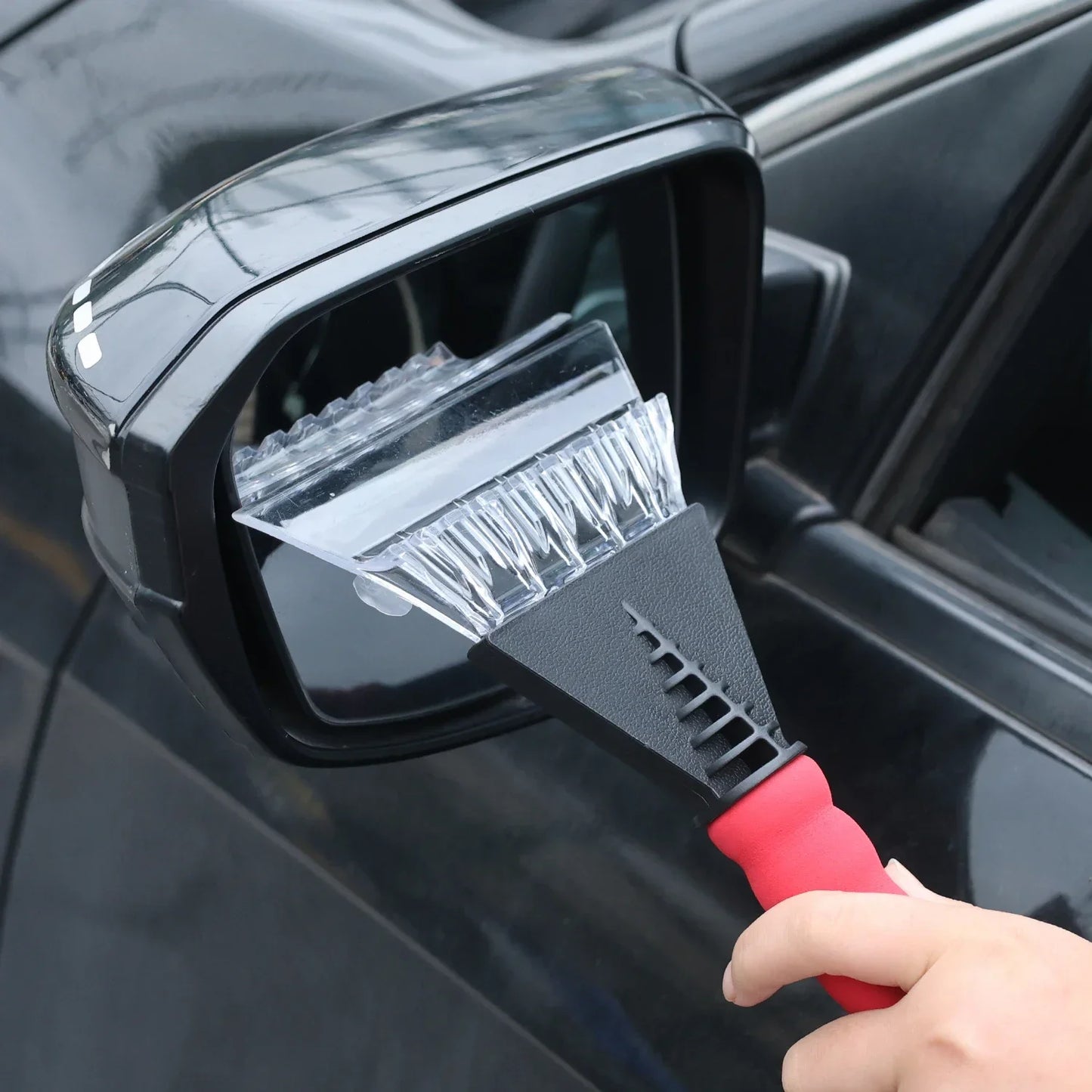 Car Ice Scraper Snow Remover - Windshield Ice Breaker Brush Tool