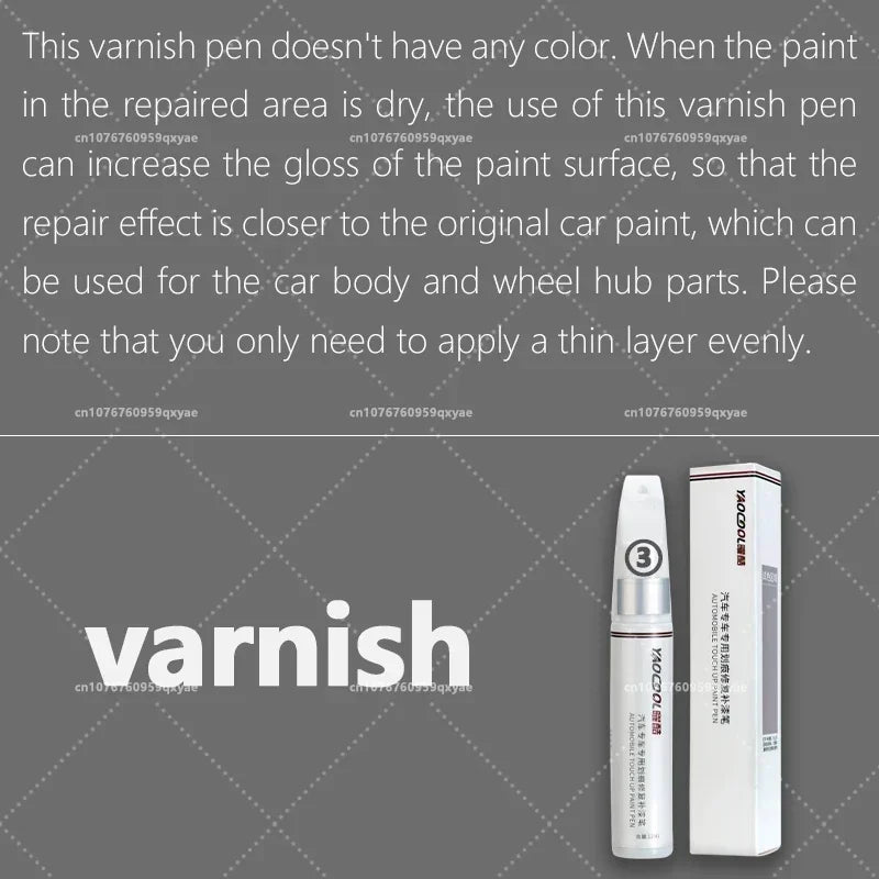 Tesla Paint Touch Up Pen Set - Pearl White & Deep Sea Blue Wheel Repair Kit