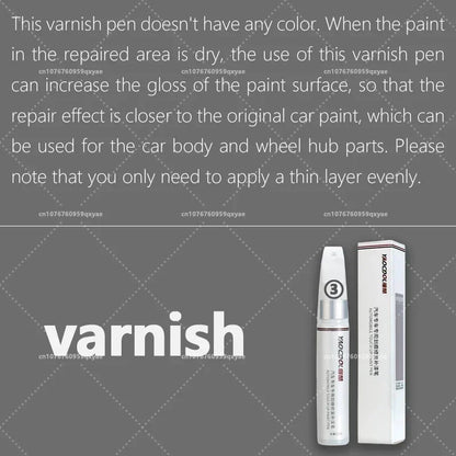 Tesla Paint Touch Up Pen Set - Pearl White & Deep Sea Blue Wheel Repair Kit