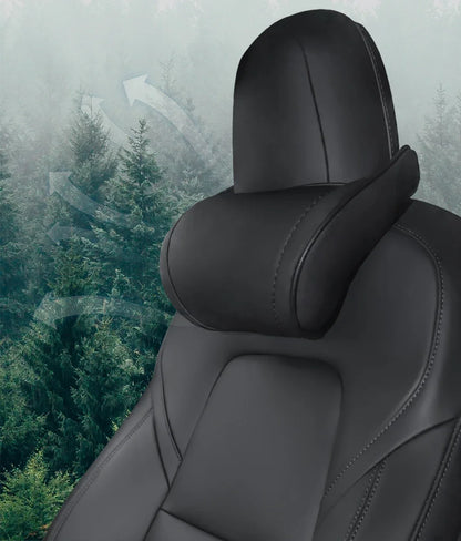 KJOY Car Headrest Neck Pillow Memory Foam - Tesla Model 3/Y/X
