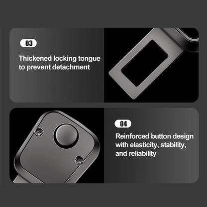 Car Seat Belt Extender Safety Buckle - Tesla Porsche Compatible