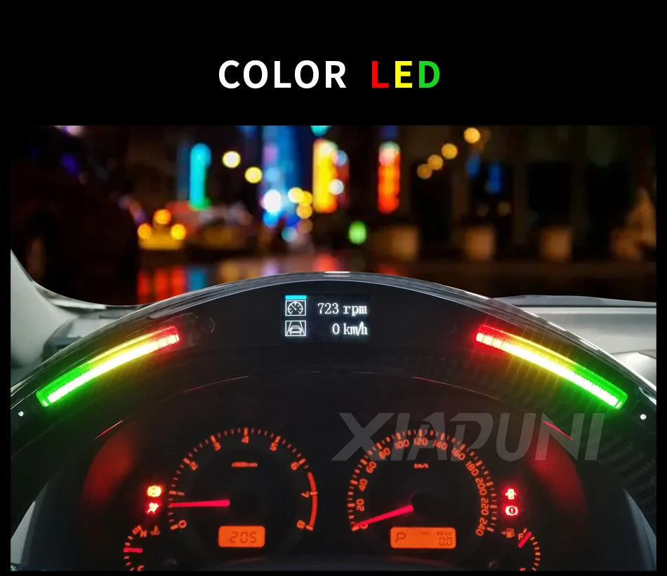 Tesla Model 3 Y LED Steering Wheel - Carbon Fiber Custom Racing Wheel