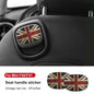 Mini Cooper Leather Rear Seat Handle Cover - R56 R55 F56 F57 Decal