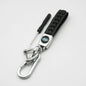 Ford 3D Metal Leather Keychain Badge - Car Emblem Key Chain Ring
