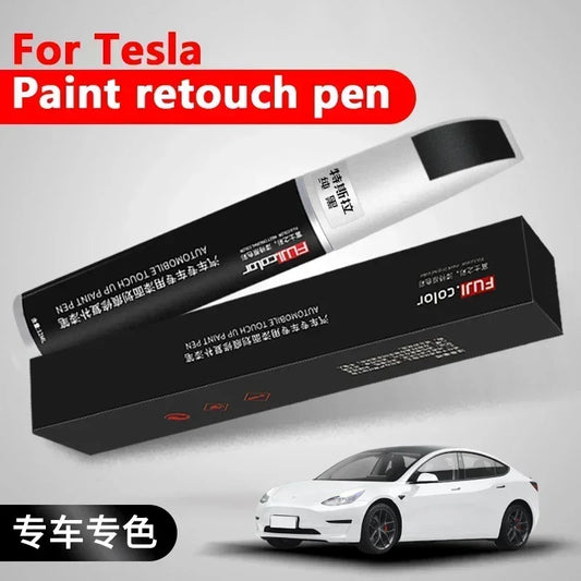 Tesla Paint Repair Pen - Car Scratch Remover for Model 3/X/Y/S Black White Wheel Hub
