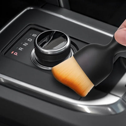 Car Vent Cleaning Brush with Casing - Soft Interior Detailing Tool
