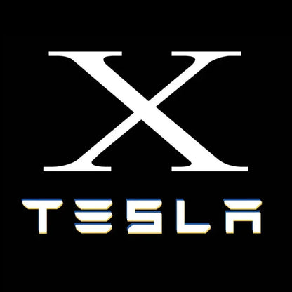 Tesla LED Door Welcome Light - Logo Projector Lamp 2pcs 07