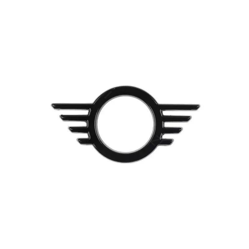 3D Metal Car Door Lock Pin Wing Emblem Badge - Mini Cooper