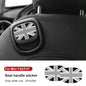 Mini Cooper Leather Rear Seat Handle Cover - R56 R55 F56 F57 Decal
