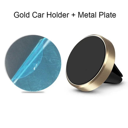 Magnetic Car Phone Holder - Air Vent Mount for iPhone Samsung GPS