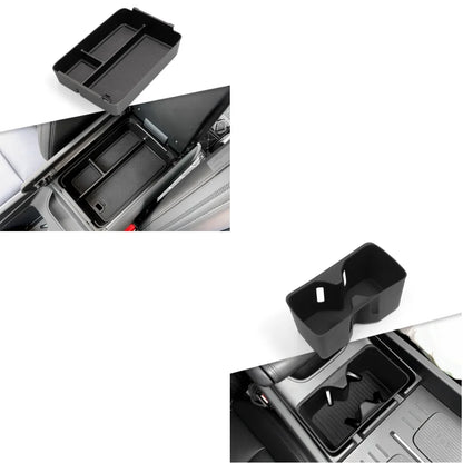 Hyundai Santa Fe Storage Box Cup Holder - 2024-2025 Interior Organizer