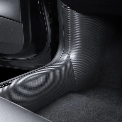 Tesla Model 3/Y Door Sill Protector - Anti-Kick Threshold Strip Guard