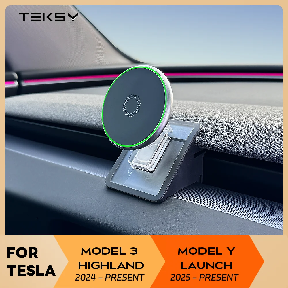 Tesla Model Y Juniper Magnetic Phone Mount - iPhone Holder