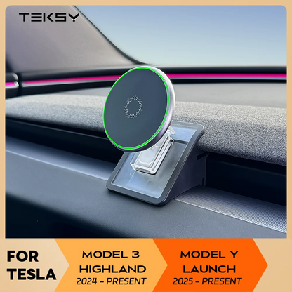 Tesla Model Y Juniper Magnetic Phone Mount - iPhone Holder
