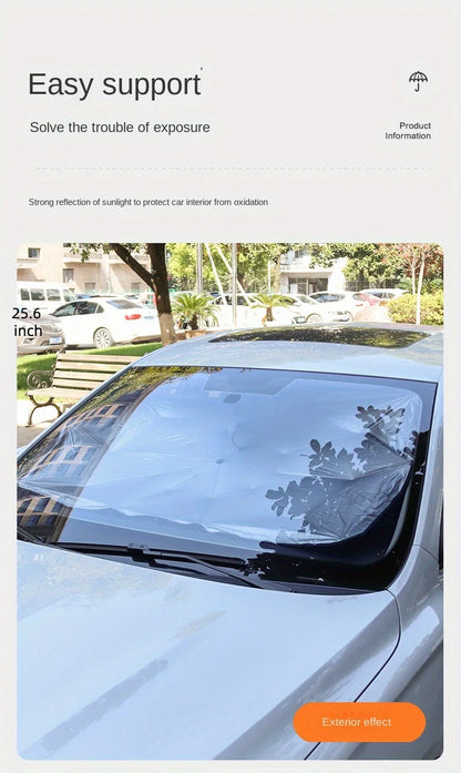 Car Windshield Sunshade - Premium UV Protection Sun Visor