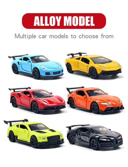 Drift Car Dashboard Toy Model - Swing Turning Sports Race Ornament