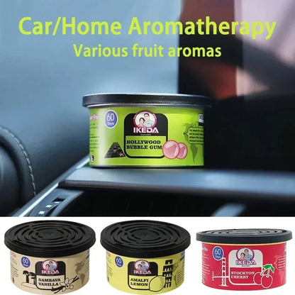 Car Air Freshener Bubble Gum Scent - Organic Odor Eliminator