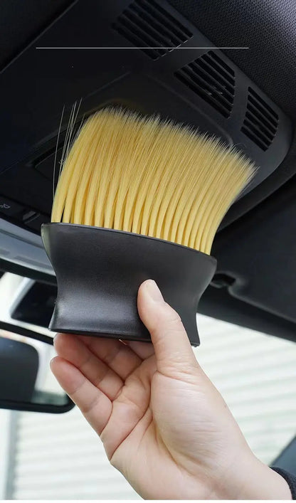 Car Interior Cleaning Brush - Soft Dust Brush for Air Vents & Gaps