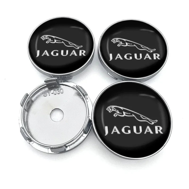 Jaguar Wheel Center Caps 60mm - Hub Cap Covers for All Jaguar Models
