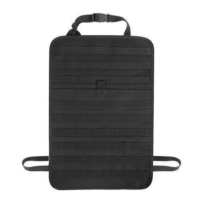 Car Rear Seat Back Storage Bag - Tactical MOLLE Trunk Organizer Multi Hanging Strap