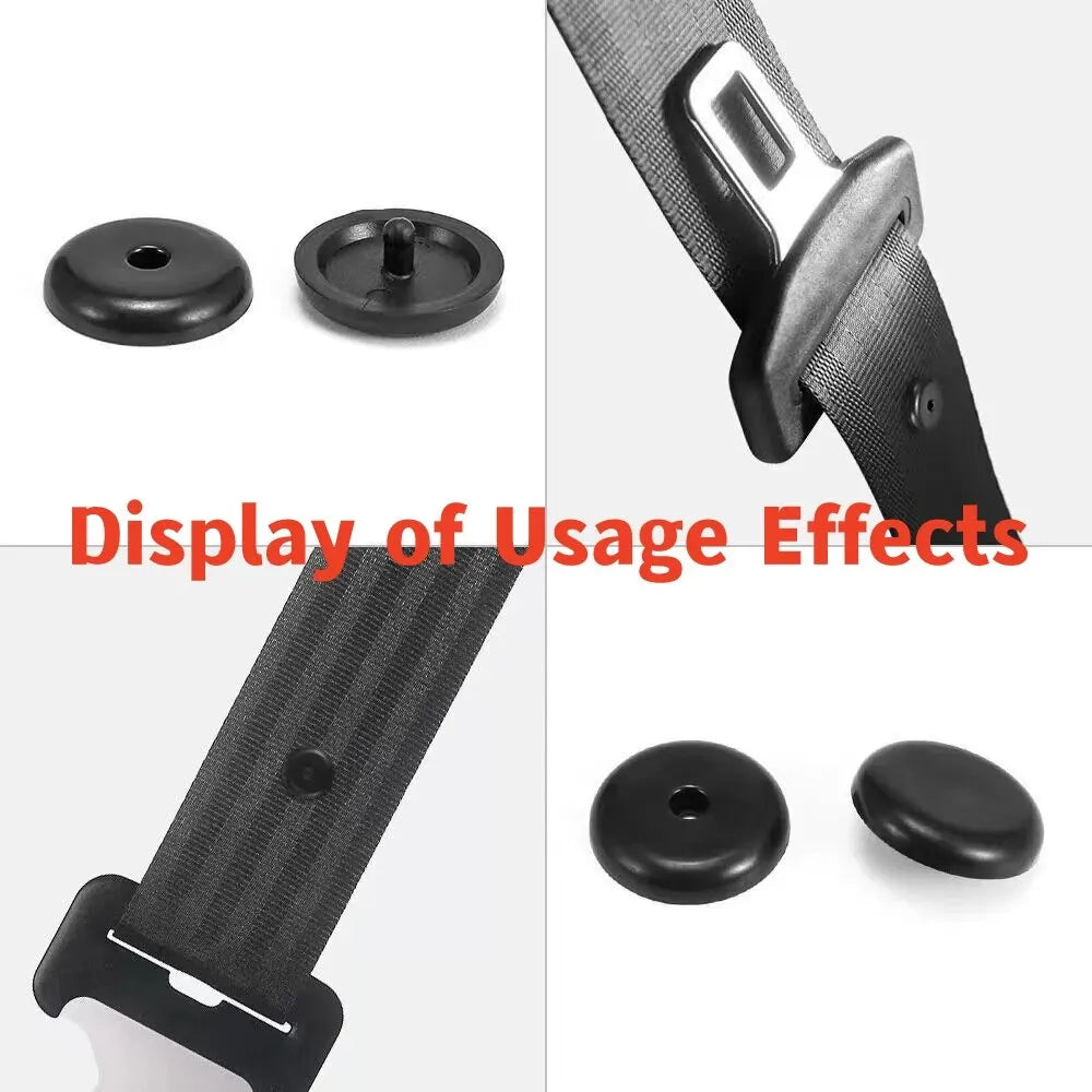 Car Seat Belt Clips 10PCS - Adjustable Safety Belt Locator Accessories