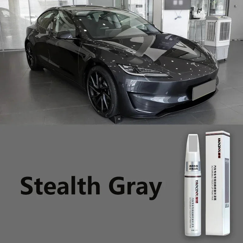 Tesla Paint Touch Up Pen Set - Pearl White & Deep Sea Blue Wheel Repair Kit