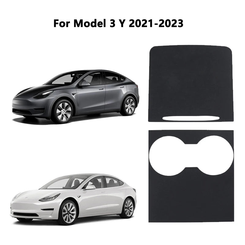 Tesla Model 3/Y Suede Central Control Panel Protector Cover Sticker