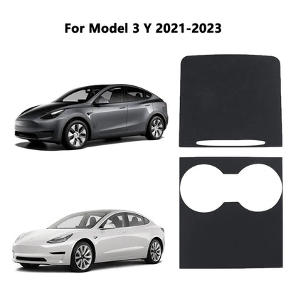 Tesla Model 3/Y Suede Central Control Panel Protector Cover Sticker