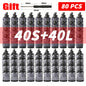 Universal Tire Repair Nails 10-100PCS - Glue Free Tubeless Tire Kit for Car Motorcycle