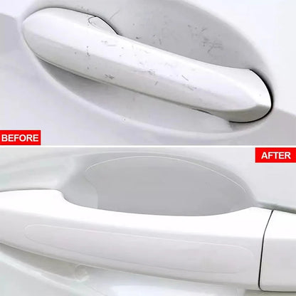 Car Door Handle Protection Stickers - 8PCS Transparent Anti-Scratch Guards