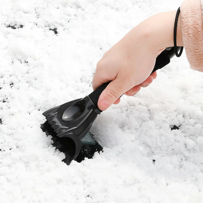 Car Ice Scraper Snow Shovel - Windshield Winter Cleaning Tool