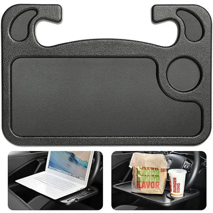 Car Steering Wheel Dining Table Tray - Multi-Functional Car Desk