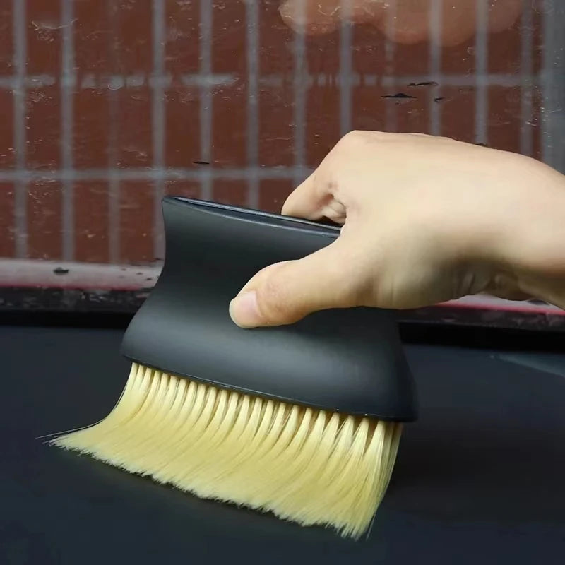 Car Interior Cleaning Brush - Soft Dust Brush for Air Vents & Gaps