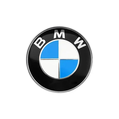 BMW Hood Emblem Badge 74mm/82mm - Front Rear Logo for All BMW Models