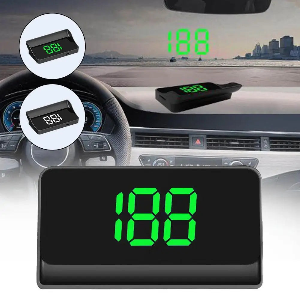 Car Head-Up Display GPS Speedometer - Digital HUD Windshield Projector