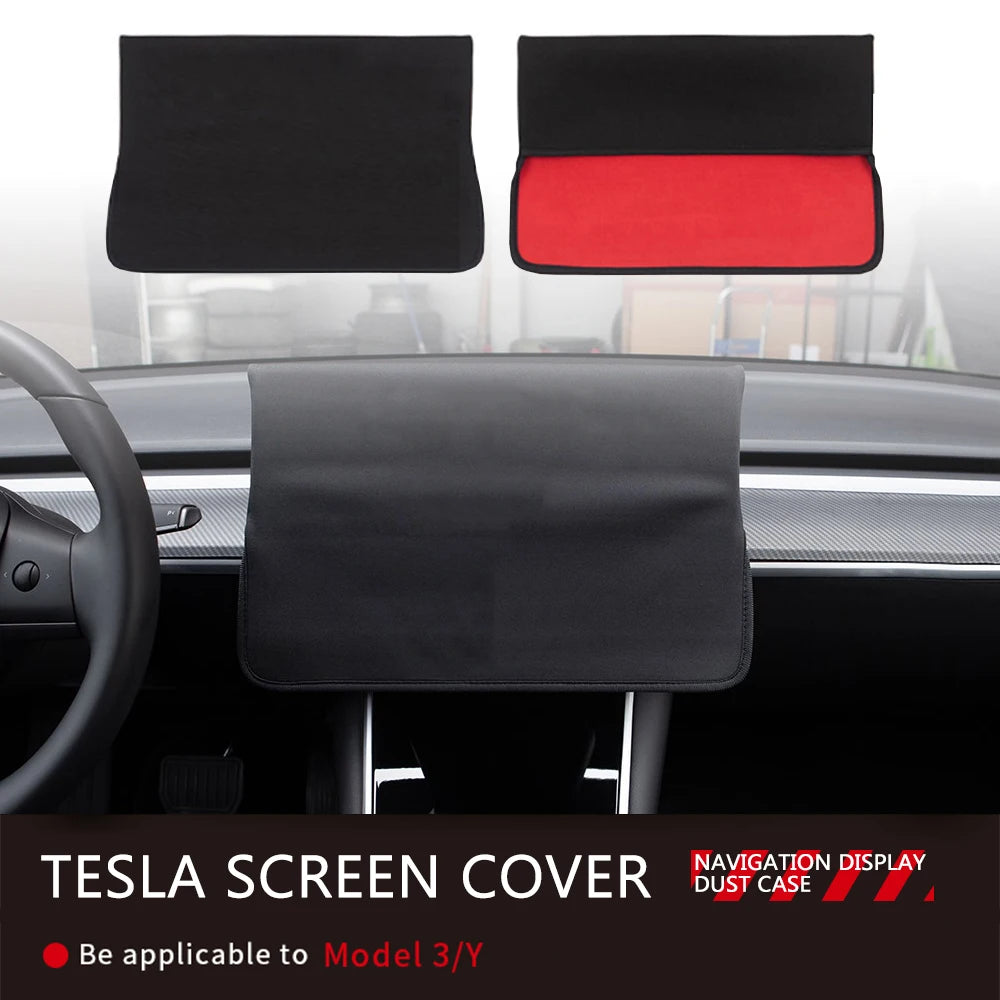 Tesla Model 3 Y Screen Sunshade - Anti-UV Display Cover